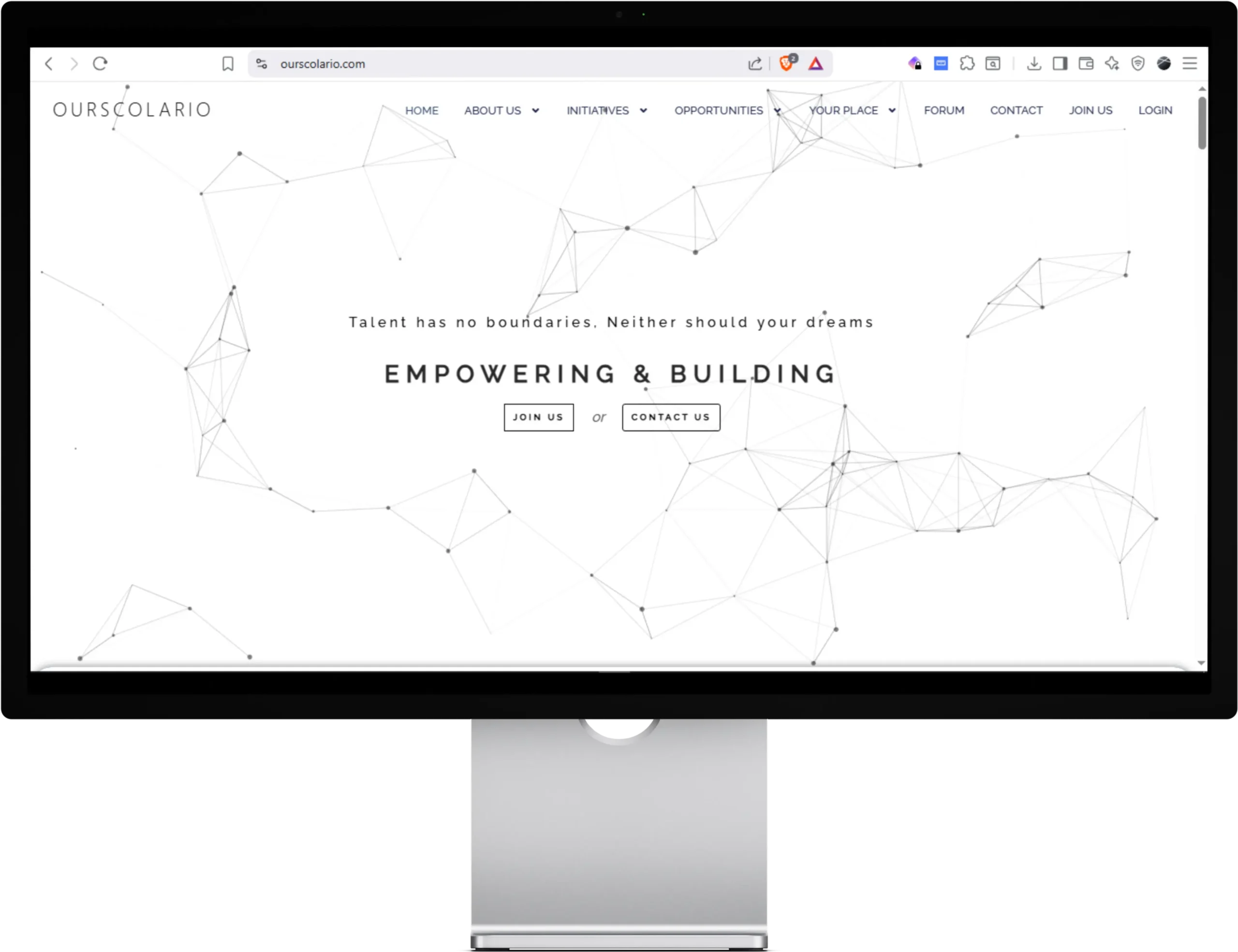 esponsive business website developed by WebFuran